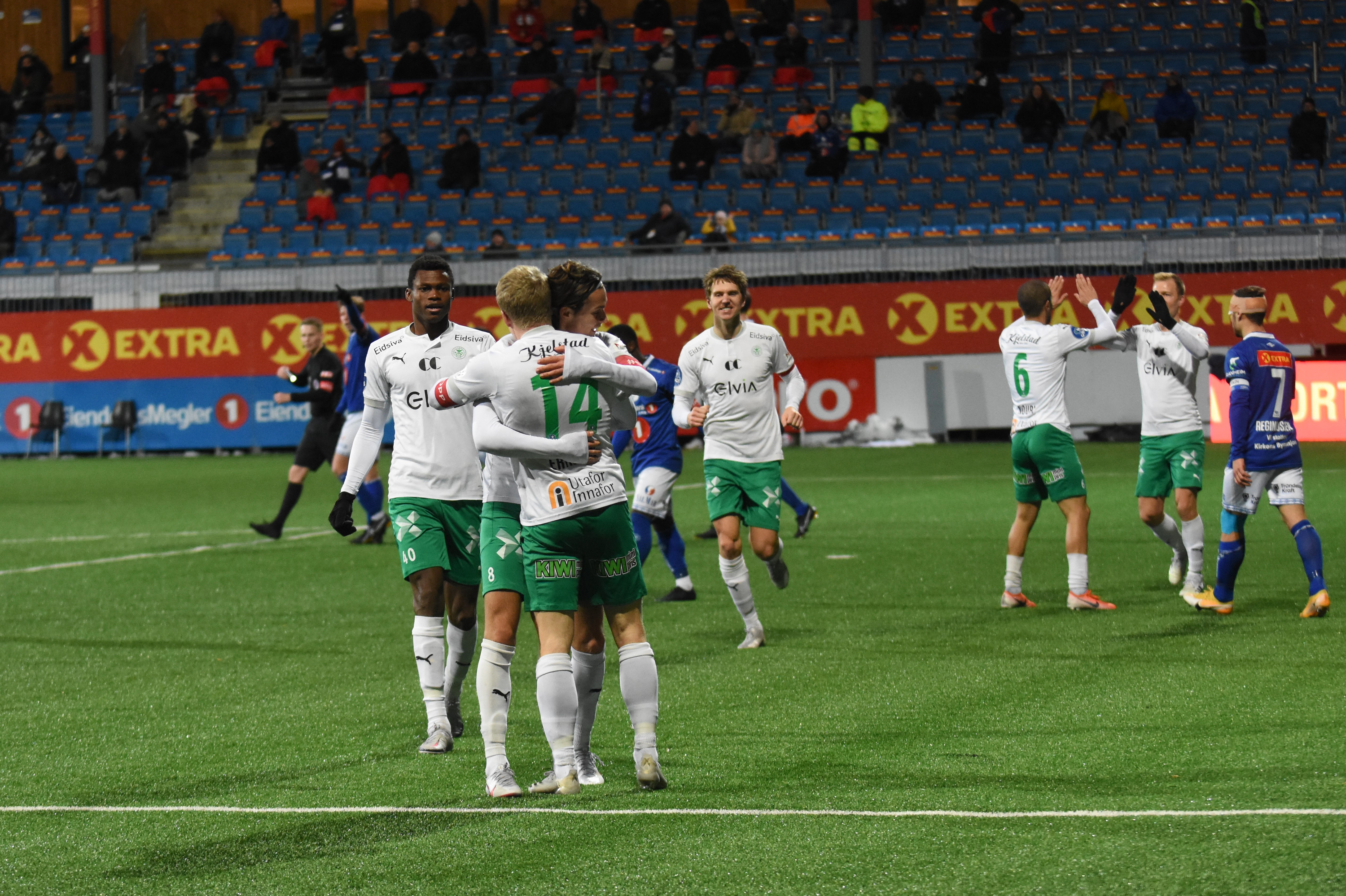 -Meget sterkt bortepoeng